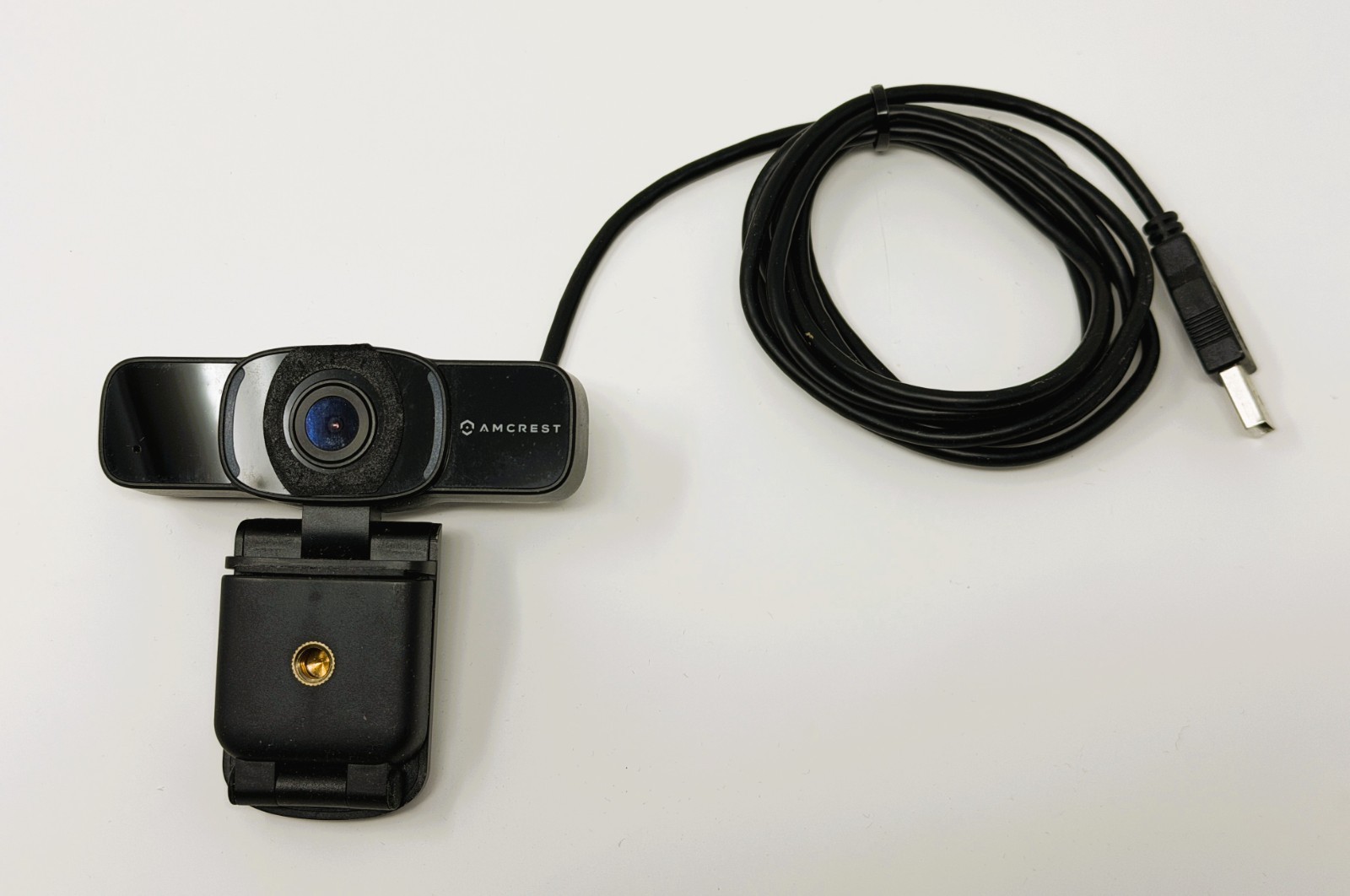 Amcrest AWC201-B Full HD 1080p USB Webcam Built-In Microphone Tripod Thread