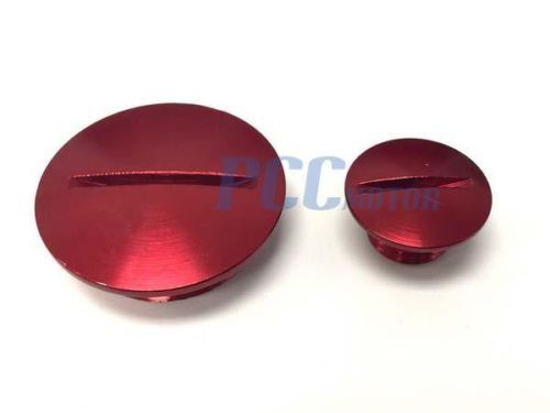 Honda Engine Covers Plugs set CRF 150R 250R 450R 450X TRX400 TRX450 RED U EP03