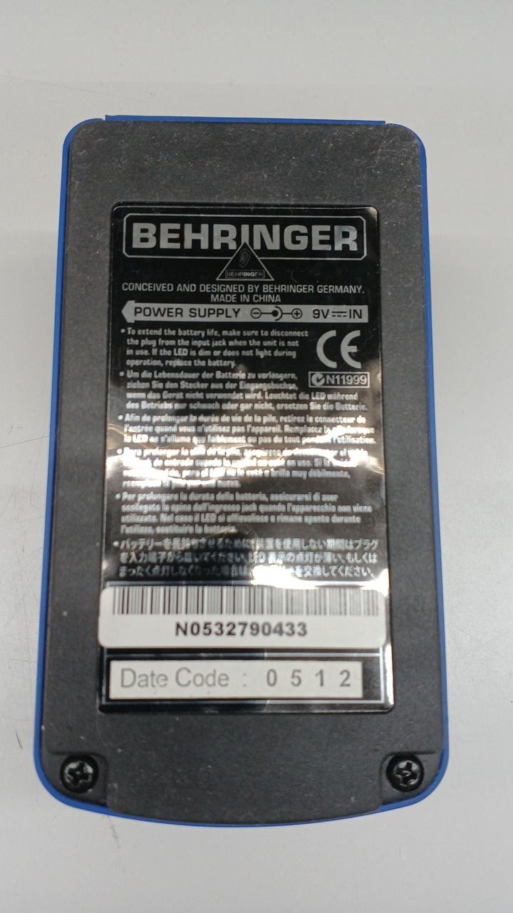 Effect Pedal UP100 BERINGER Guitar Stompbox