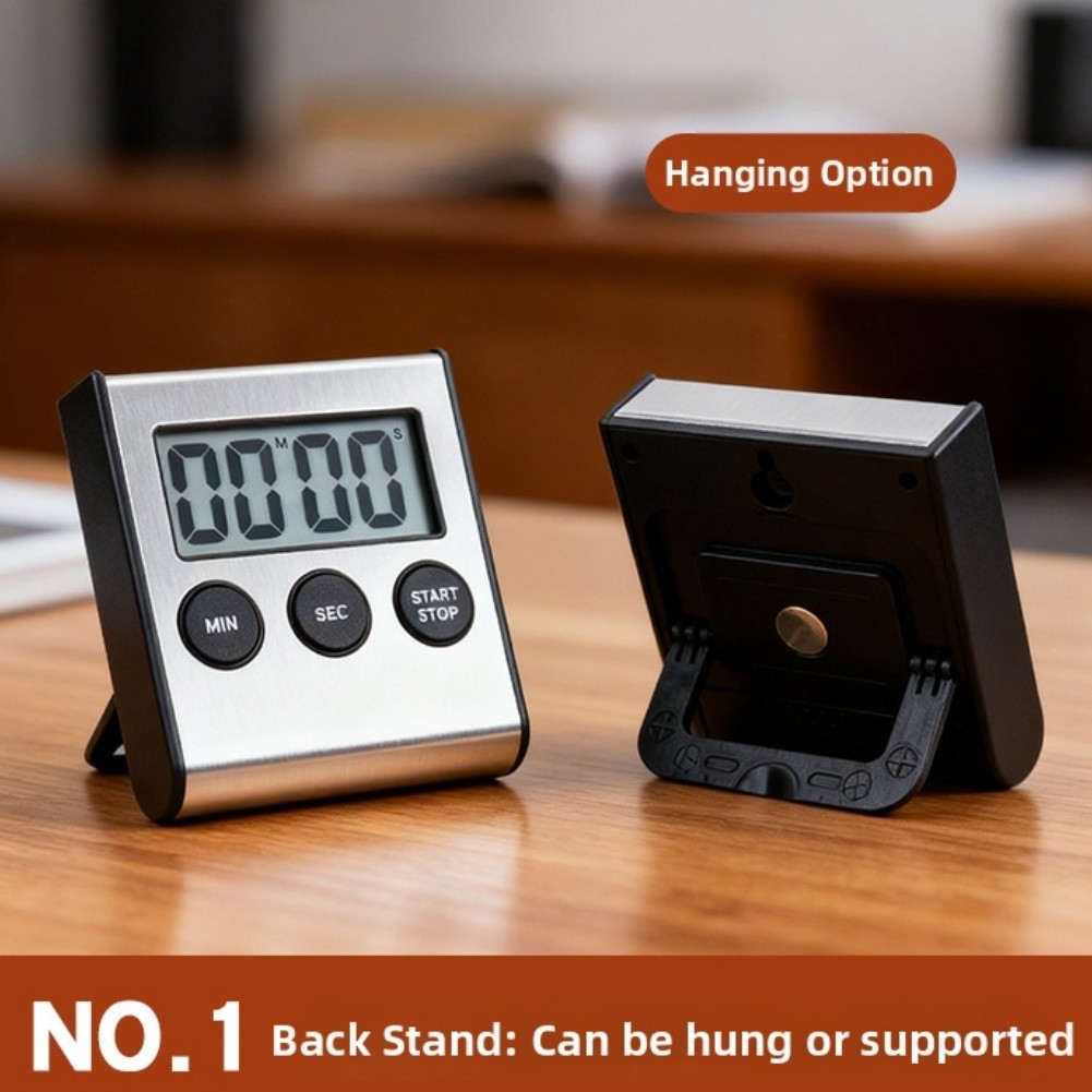 For Kitchen Alarm Timer Manager with Magnetic Display and Multiple Modes