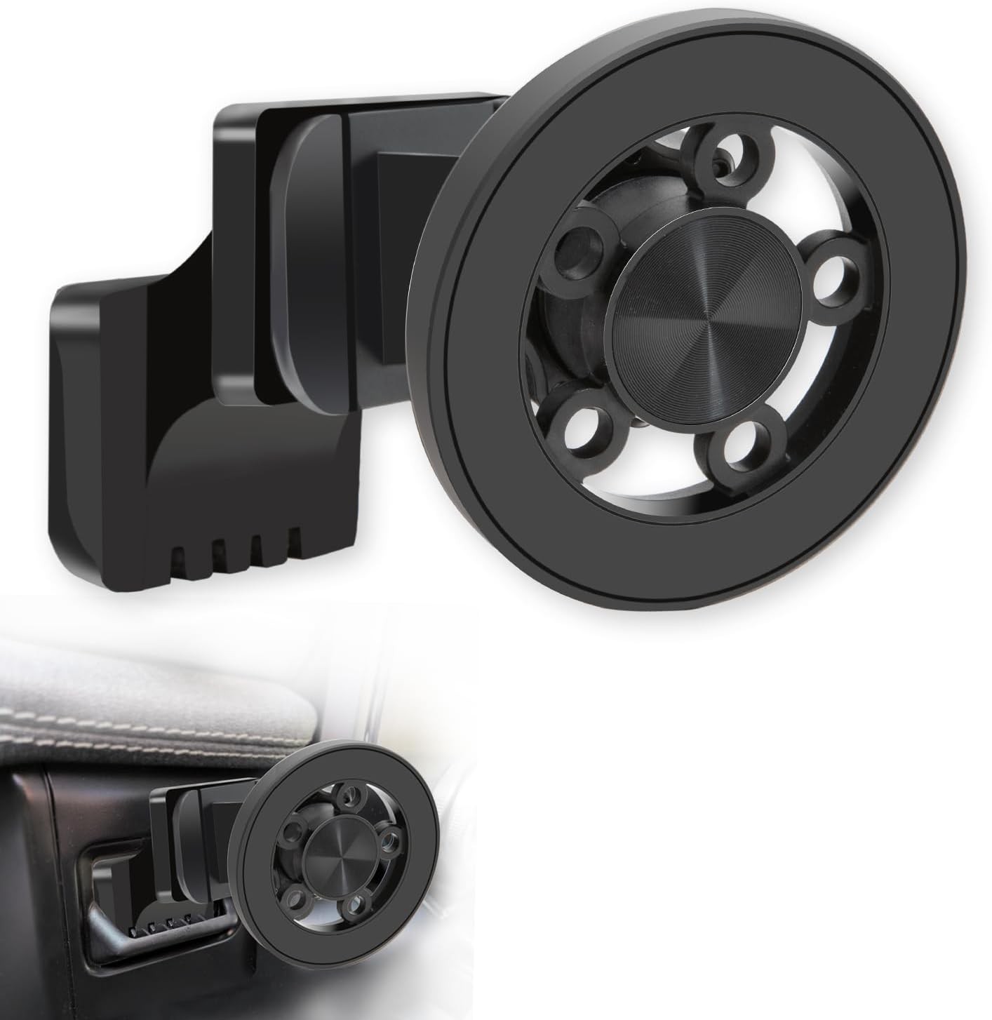 Phone Holder Compatible with Ford F150 Coin Tray(2021-2025), Coin Holder