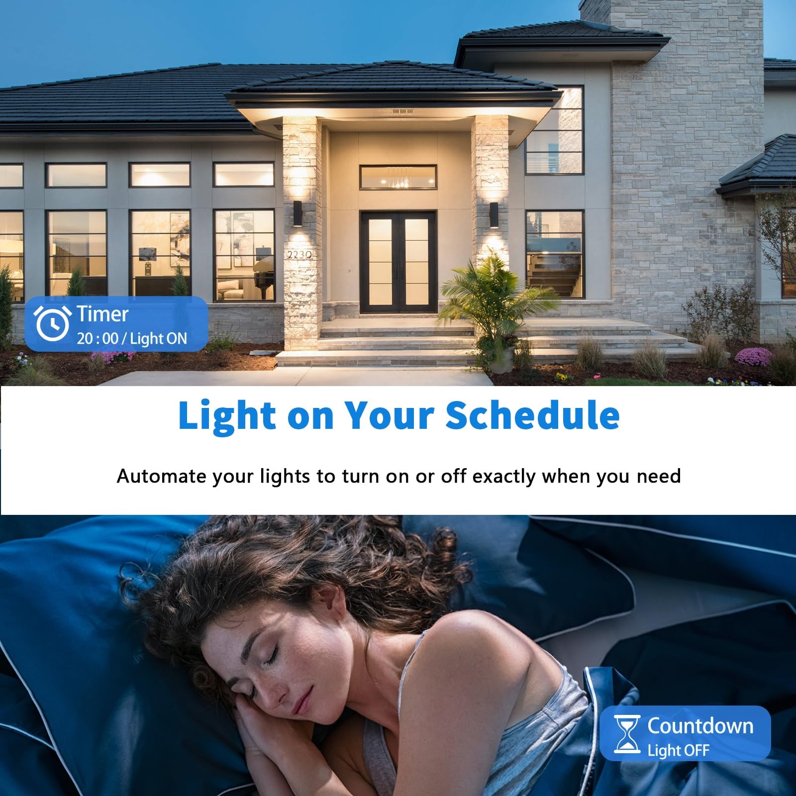 Plug in Dimmer, Wireless Dimmer Plug with Remote, Digital Plug Light Switch f...