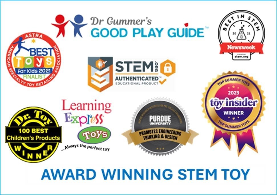 BRIC: Structures | Brick & Electronics Exploration Kit | Over 20 Stem & Brick...