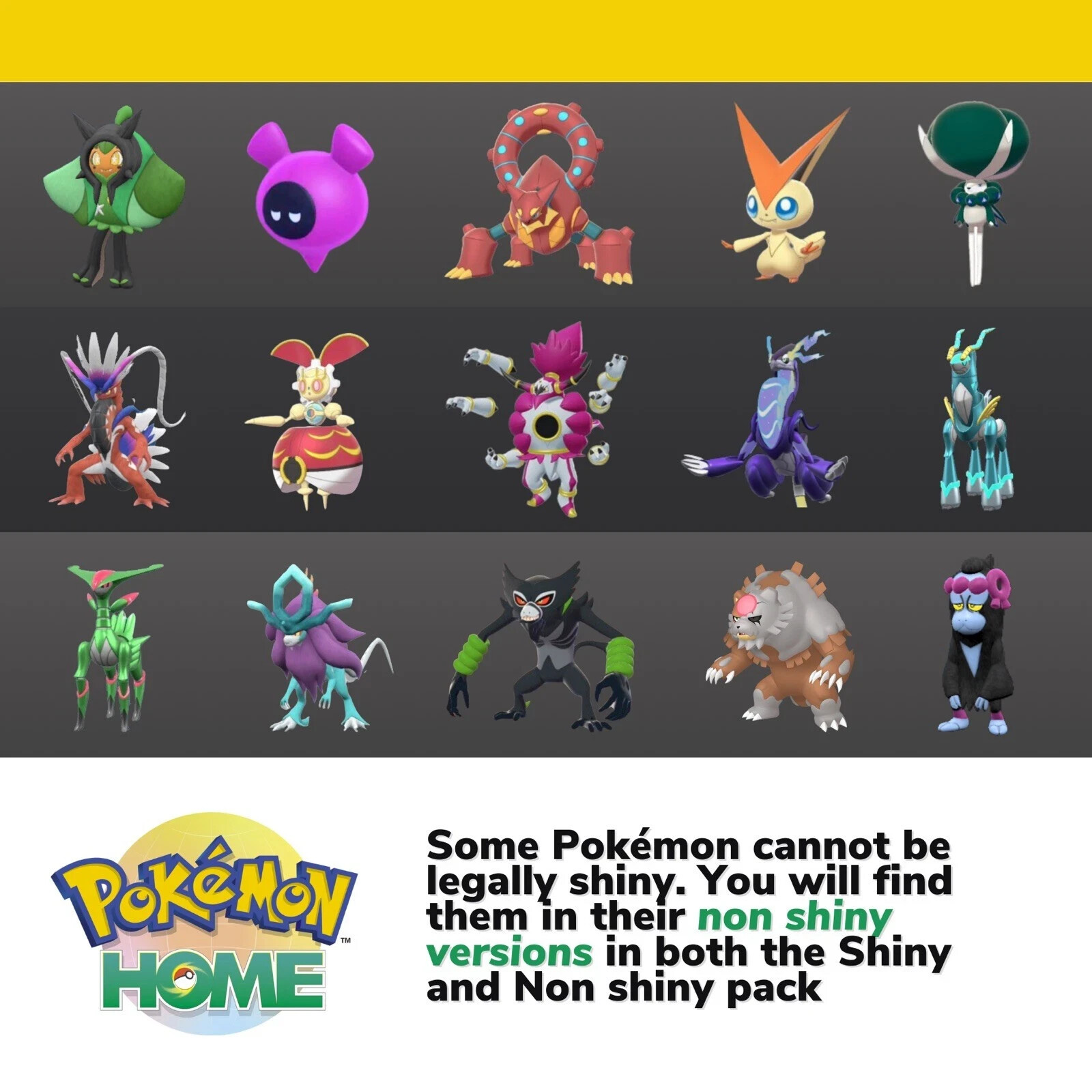 Pokémon HOME Full Shiny Living Dex Generation 1-9 Complete Scarlet Z-A & Guide