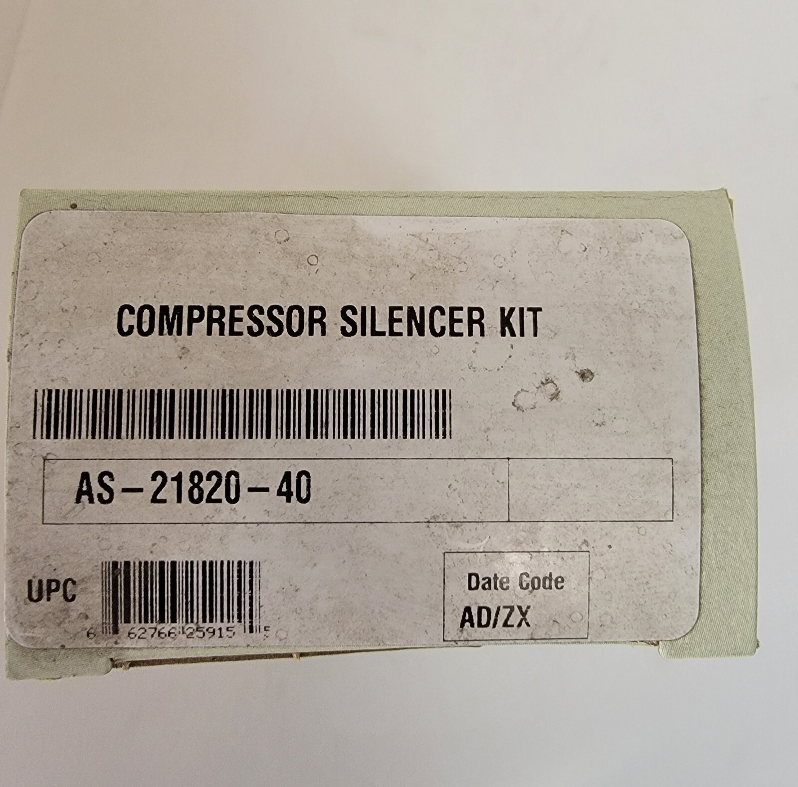 PROTECH COMPRESSOR SILENCER KIT AS-21820-40.