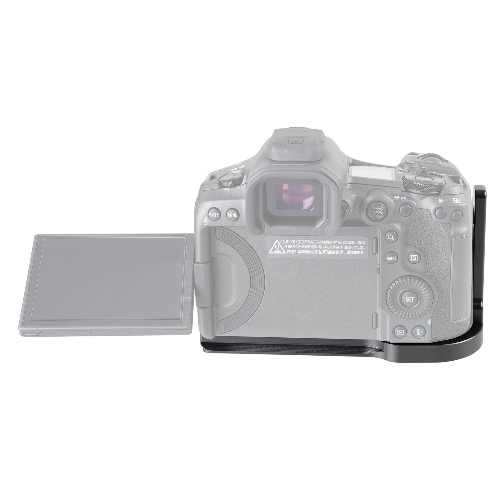 Camera L Plate for Canon R5 Mark II Vertical Quick Release L Bracket