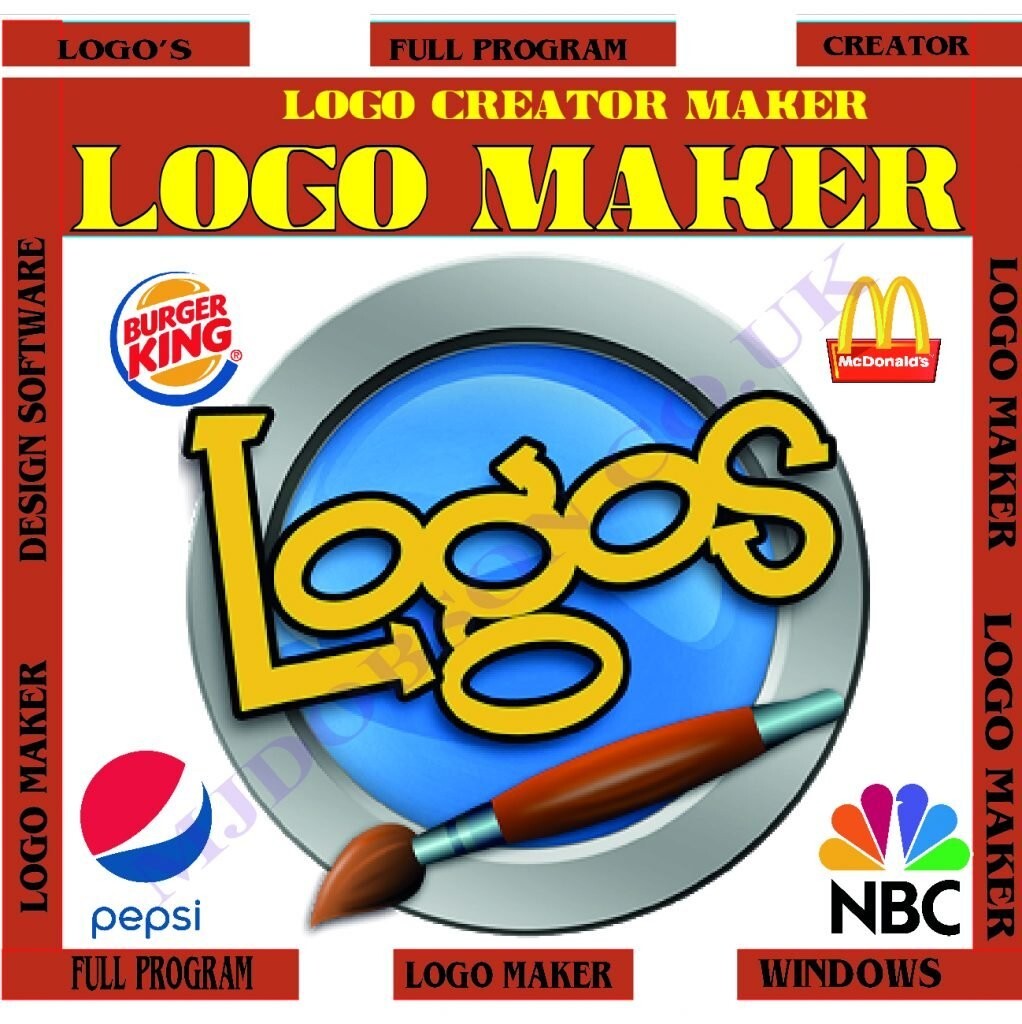 Logo Maker CREATOR DESIGN SOFTWARE - Full Version USB Worldwide Postage
