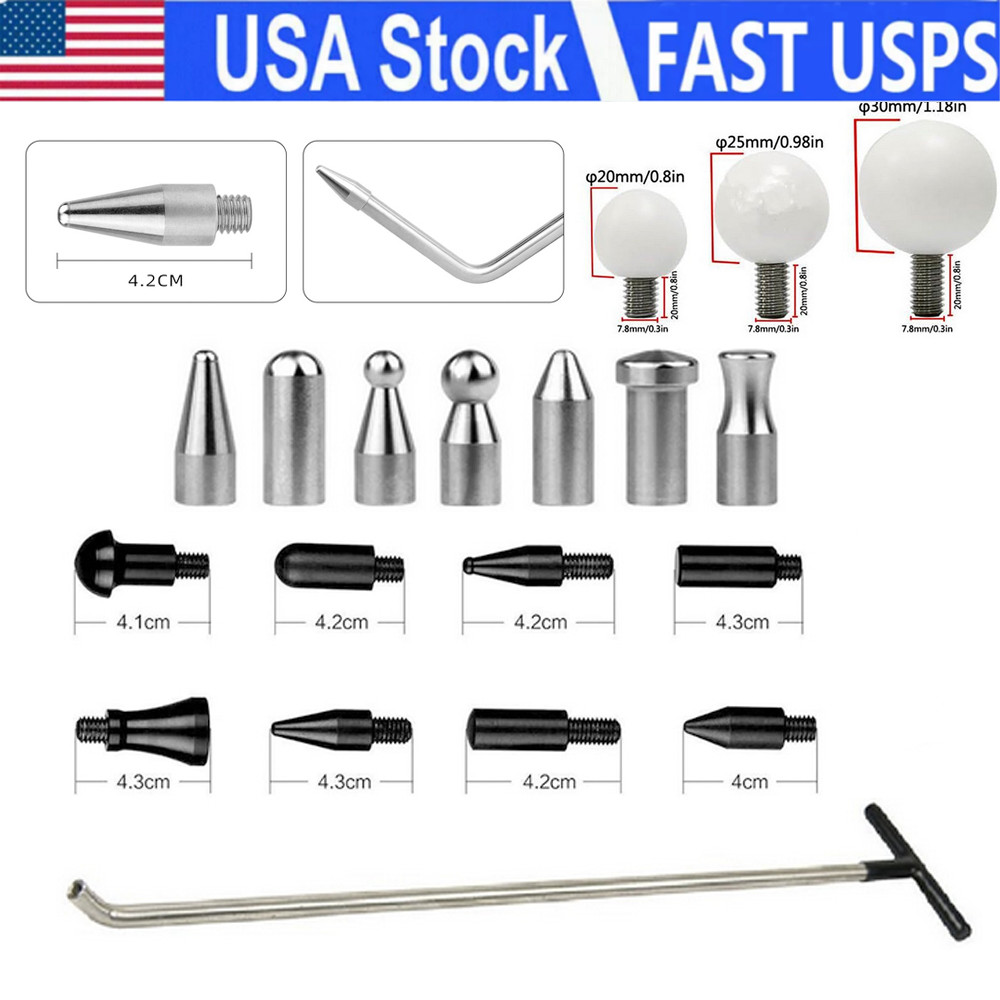 Puller Rods Dent Paintless Repair Tools Car Removal Body Push kits