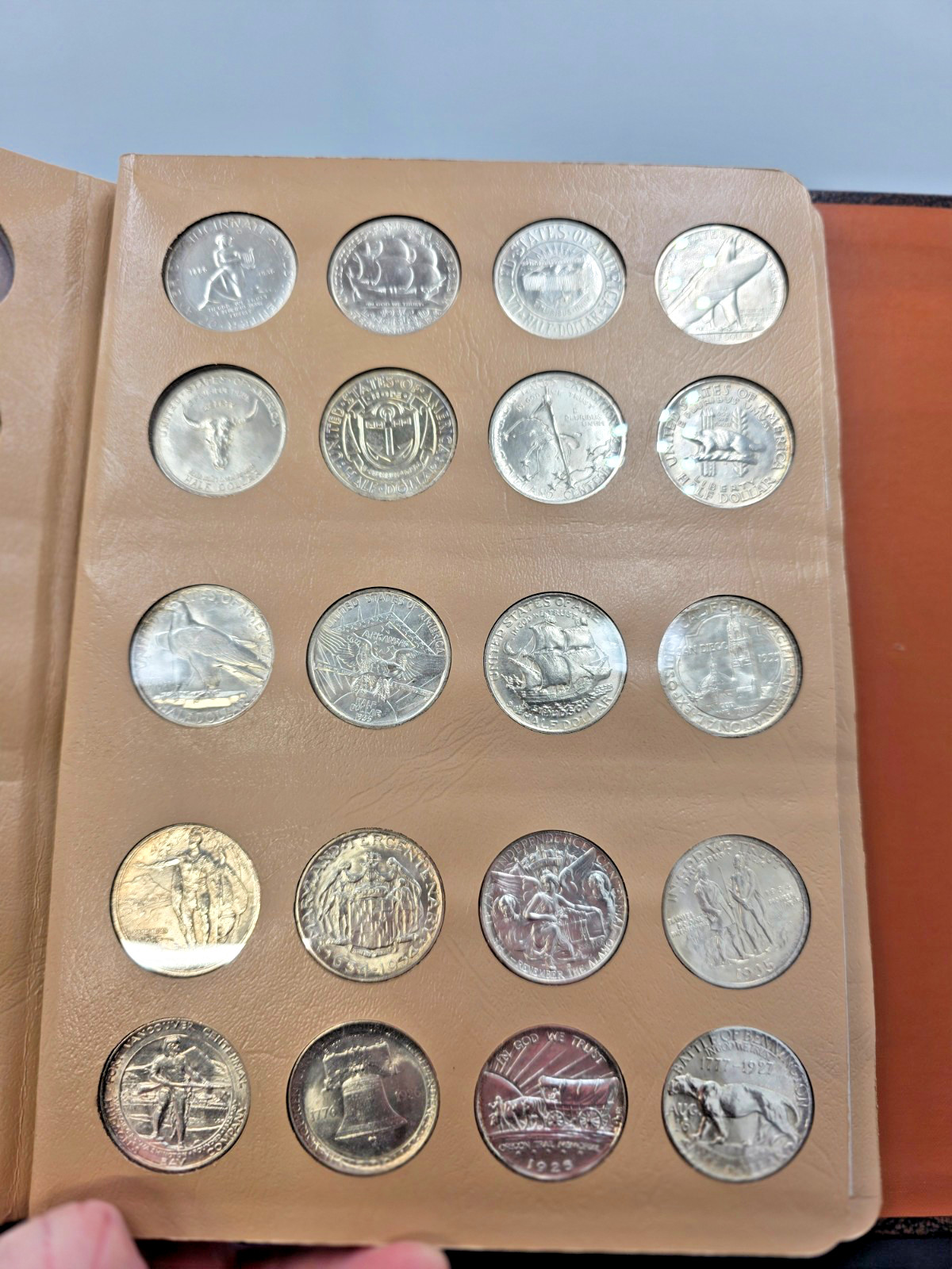 US Commemorative Silver Half $ 50c Complete Set. Including Isabella Quarter!