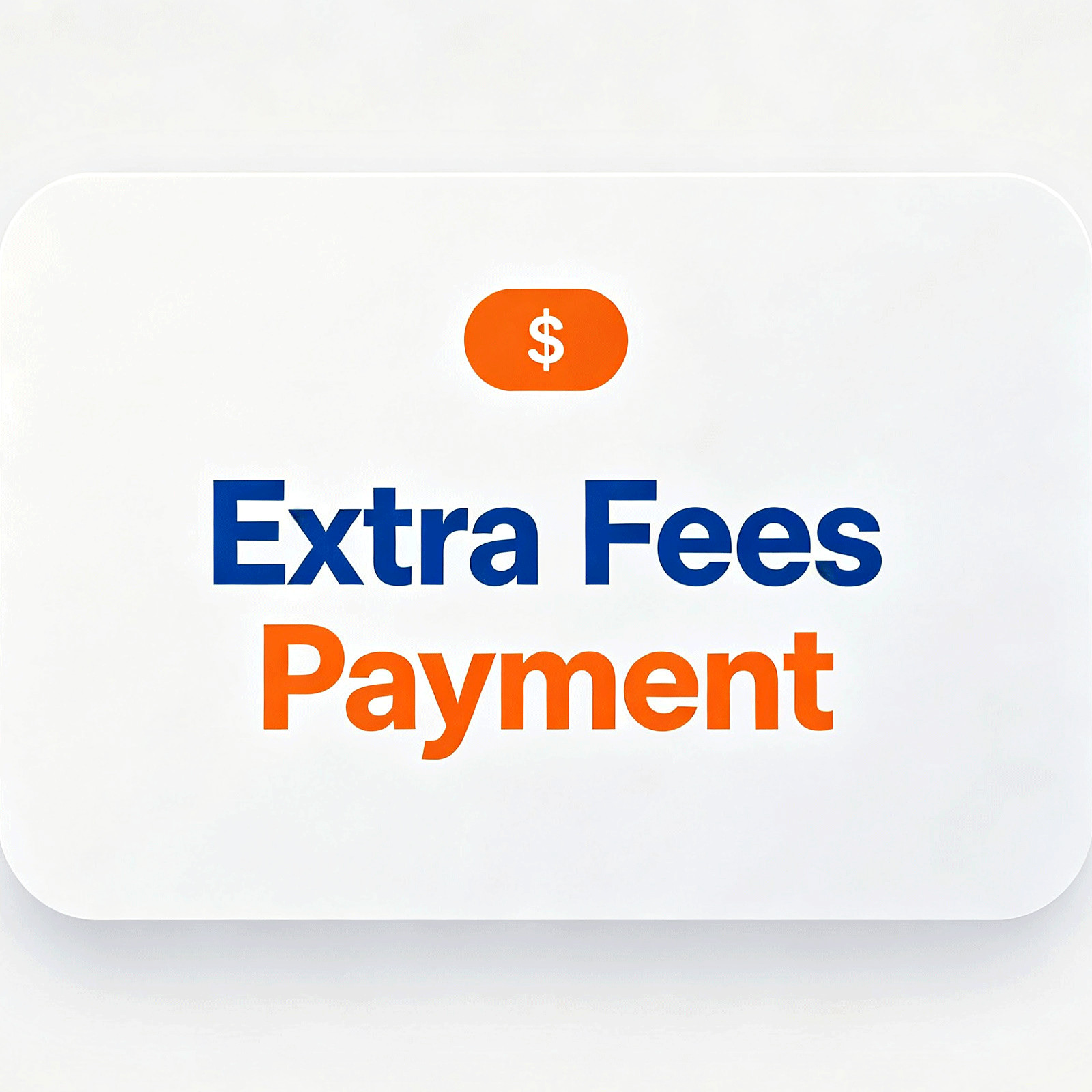 Extra Fees Payment for Shipping/ Differences/ Scanner Upgraded