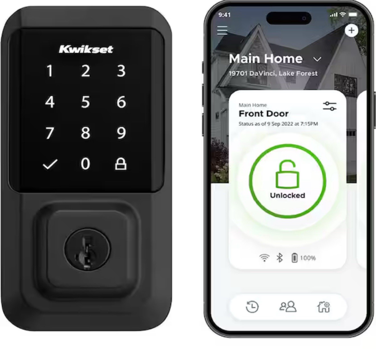 Kwikset Halo 939 Wi-Fi Smart Lock Touchscreen Keypad 99390-004 Matte Black New