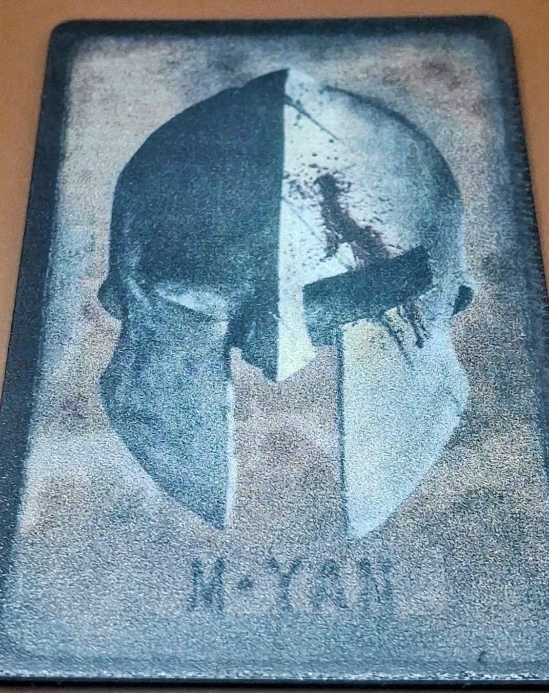 Spartan Helmet PVC Patch