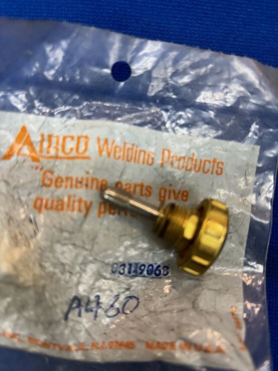 Airco 831-9068 Needle Valve Stem Assembly A480  OEM Very Old Vintage Stock
