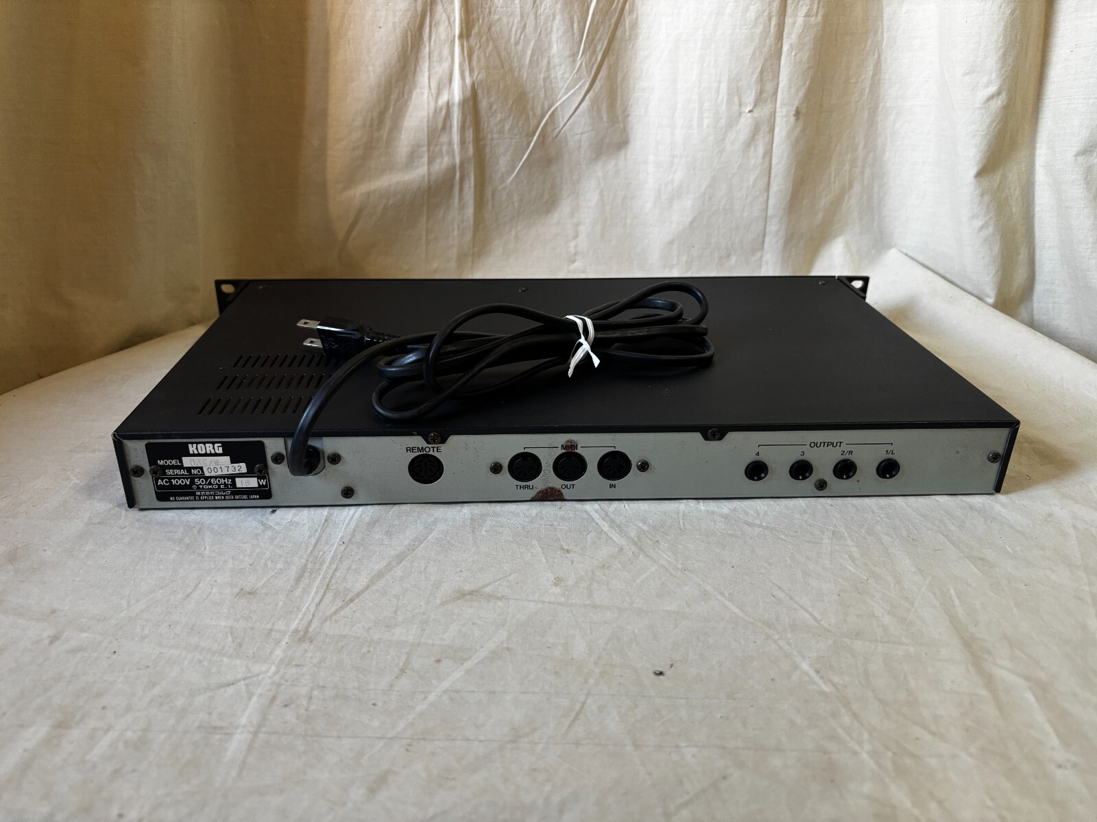 Korg 03R/W ai2 Synthesis Module New internal battery!!