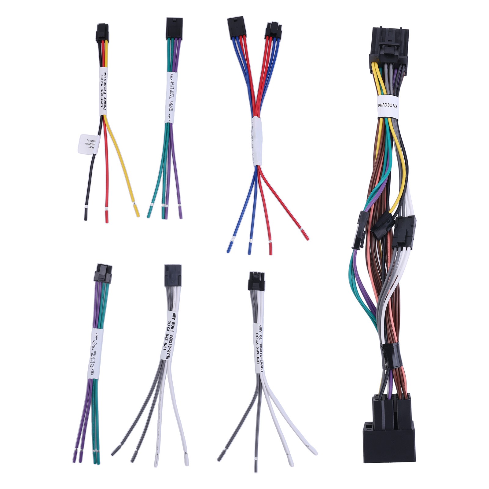 LPHFD31 / T-HARNESS FOR ADDING AMP, LOC, OR DSP FOR FORD SELECT 2018-UP REPLACE