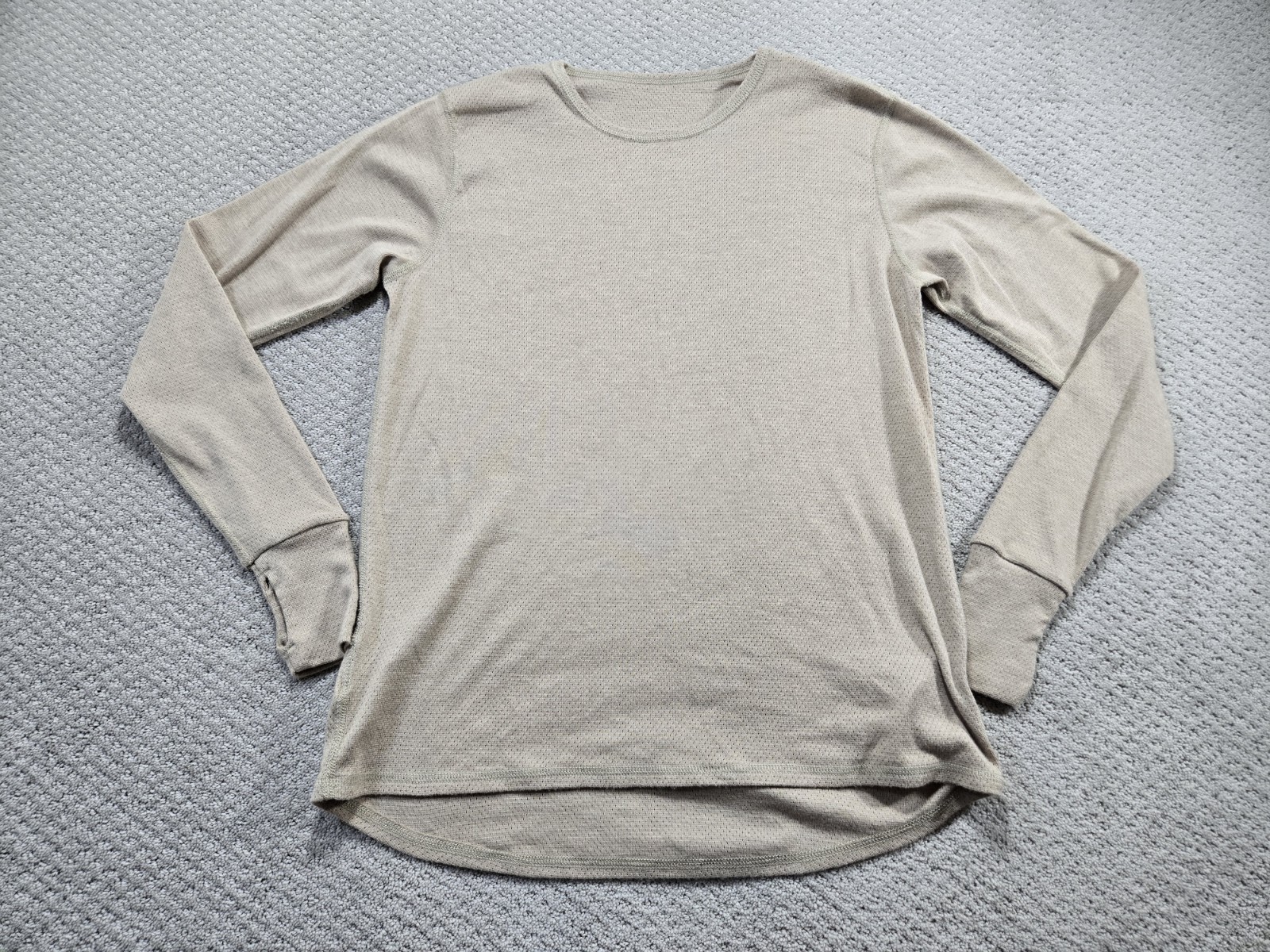 Peckham FREE Undershirt Base Layer Mens Medium Regular Tan Fire Resistant USA