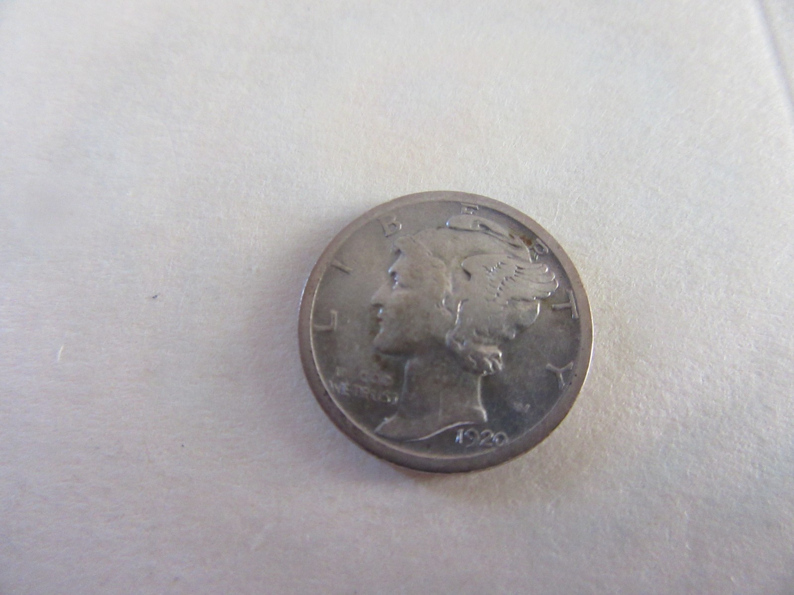 1920-S Mercury Dime G+ Circulated  [ACTUAL COIN] 90% Silver ~FREE SHIP~ ITEM # 2