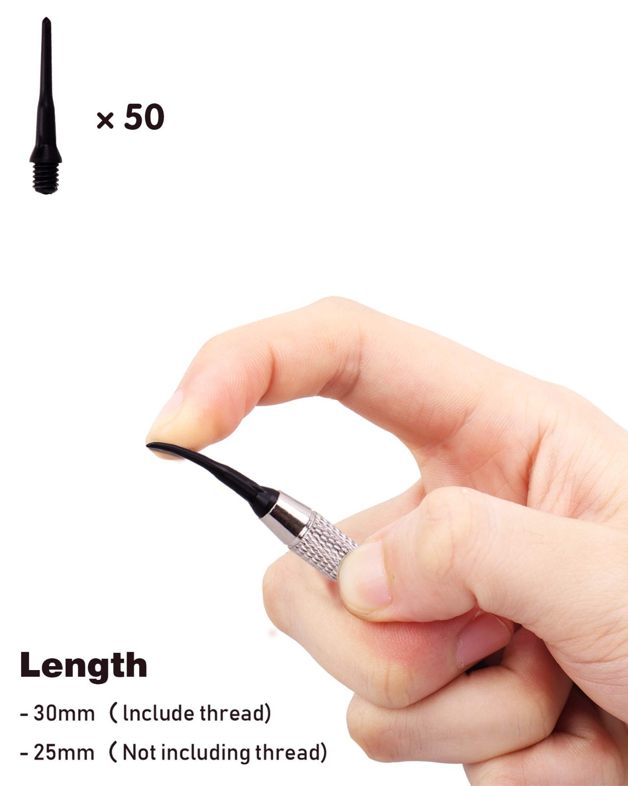 Professional Soft Tip Darts Set - 9 Pcs 18g for Electronic Dartboard + 50 Tips &