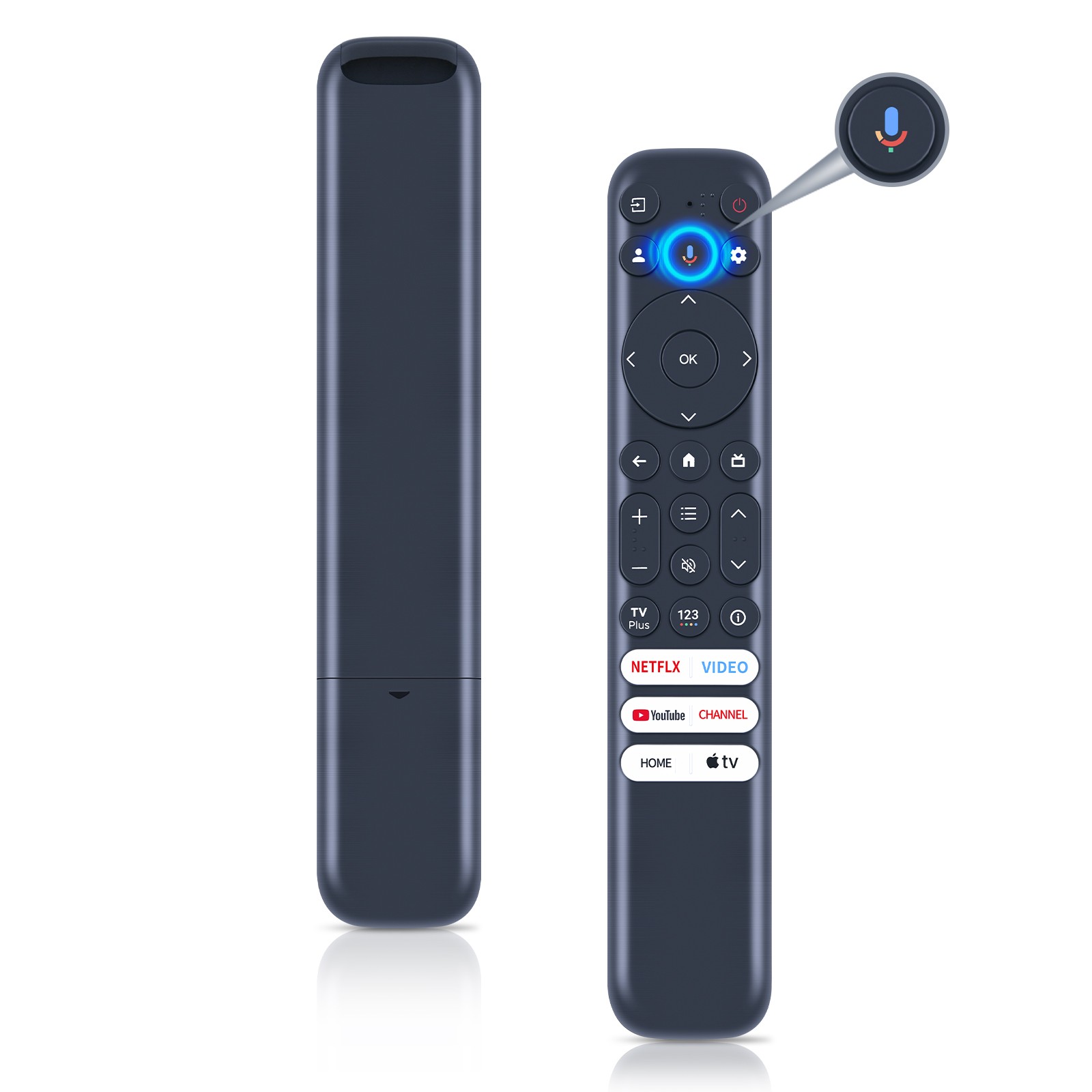 New RC813 FMB1 Voice Remote Control For TCL Smart TV 55Q750G 65Q750G 75Q750G