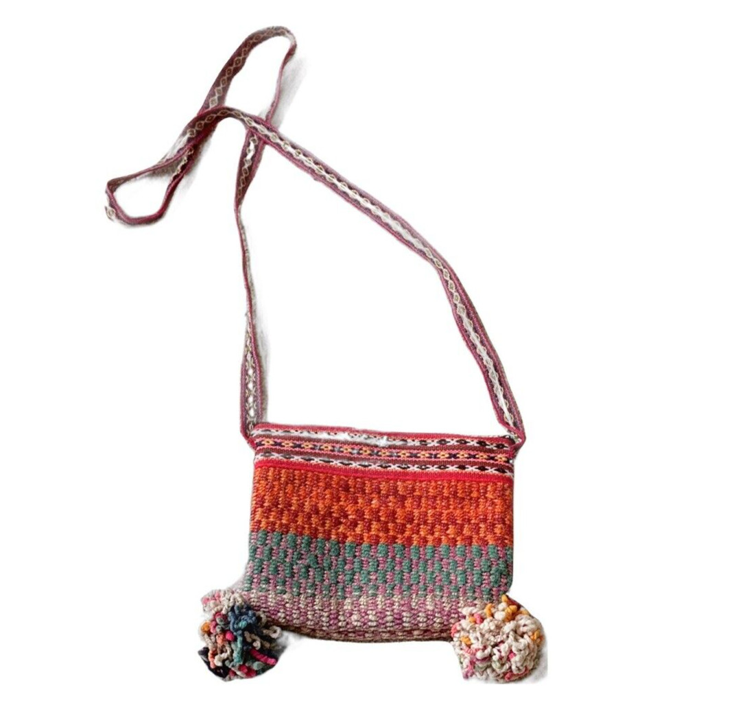 Chuspa Medicine Shoulder Bag | Plant Medicine Bag | Andean Shaman Bag 7.5″ x 6.5