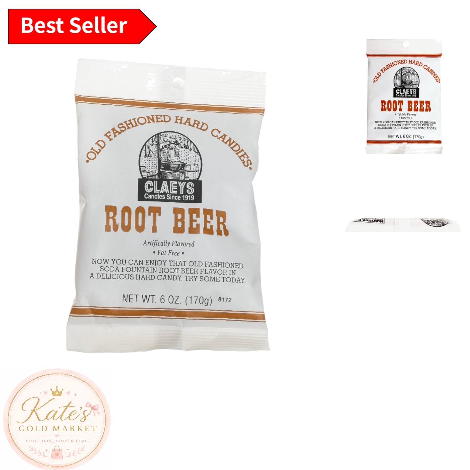 Sweeten Your Celebration with 6 oz Gluten-Free Old Fashioned Root Beer Candy