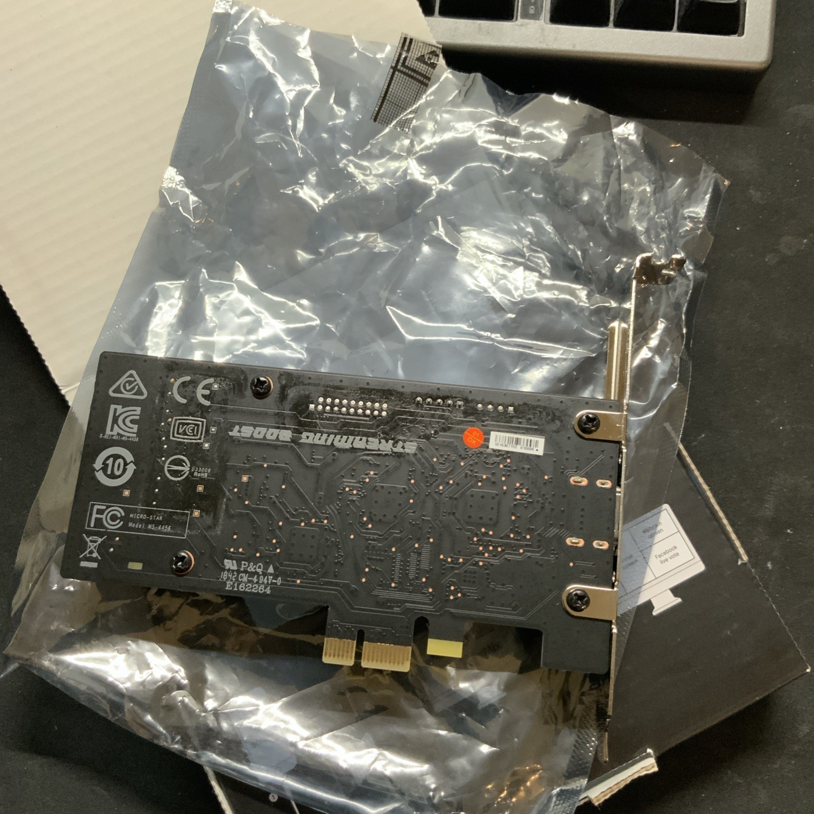 MSI Streaming Boost Capture Card