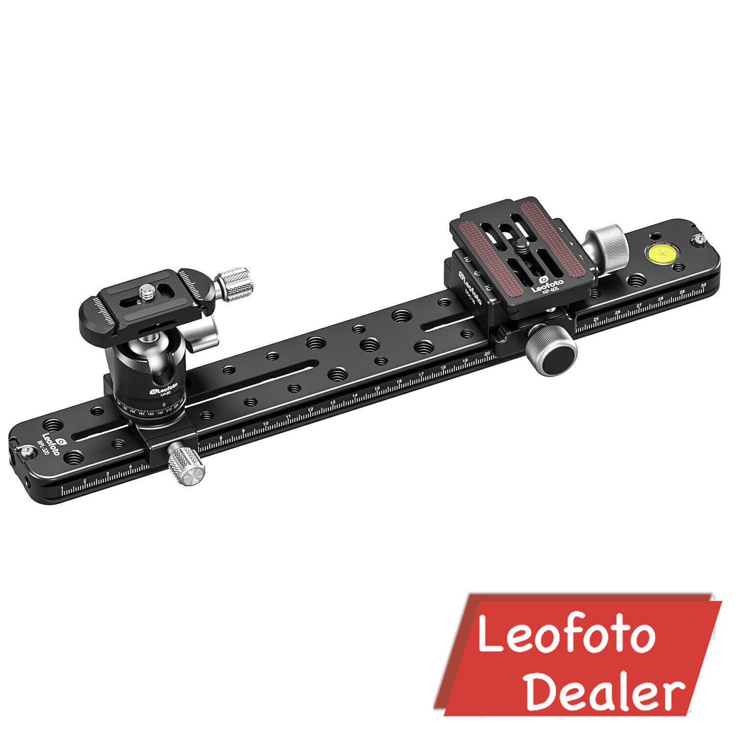Leofoto FDM-03 Binocular Rangefinder Rail Kit | Length: 320mm