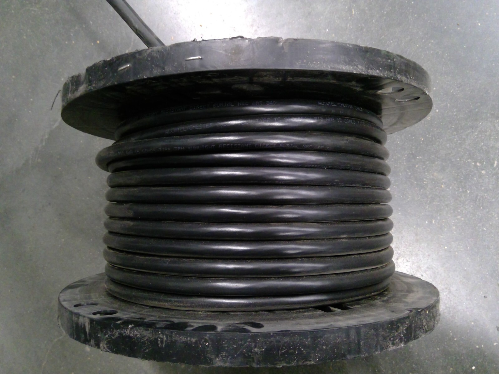 Alcatel 18AWG 15C Type TC/TFN Direct Burial Cable, Sold By Ft **Free Shipping**