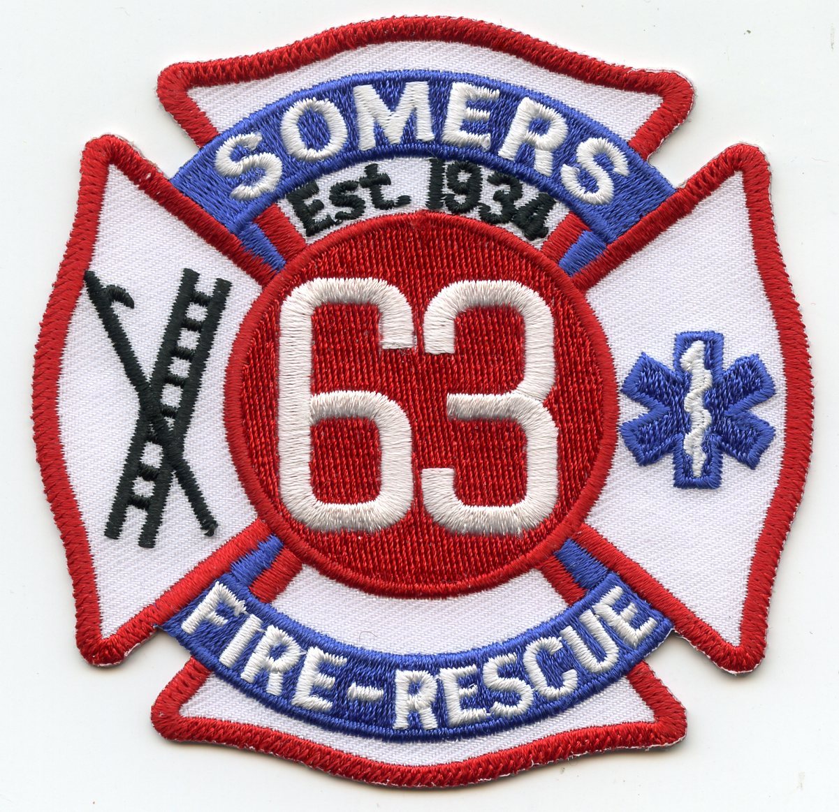 SOMERS WISCONSIN WI Fire Rescue FIRE PATCH