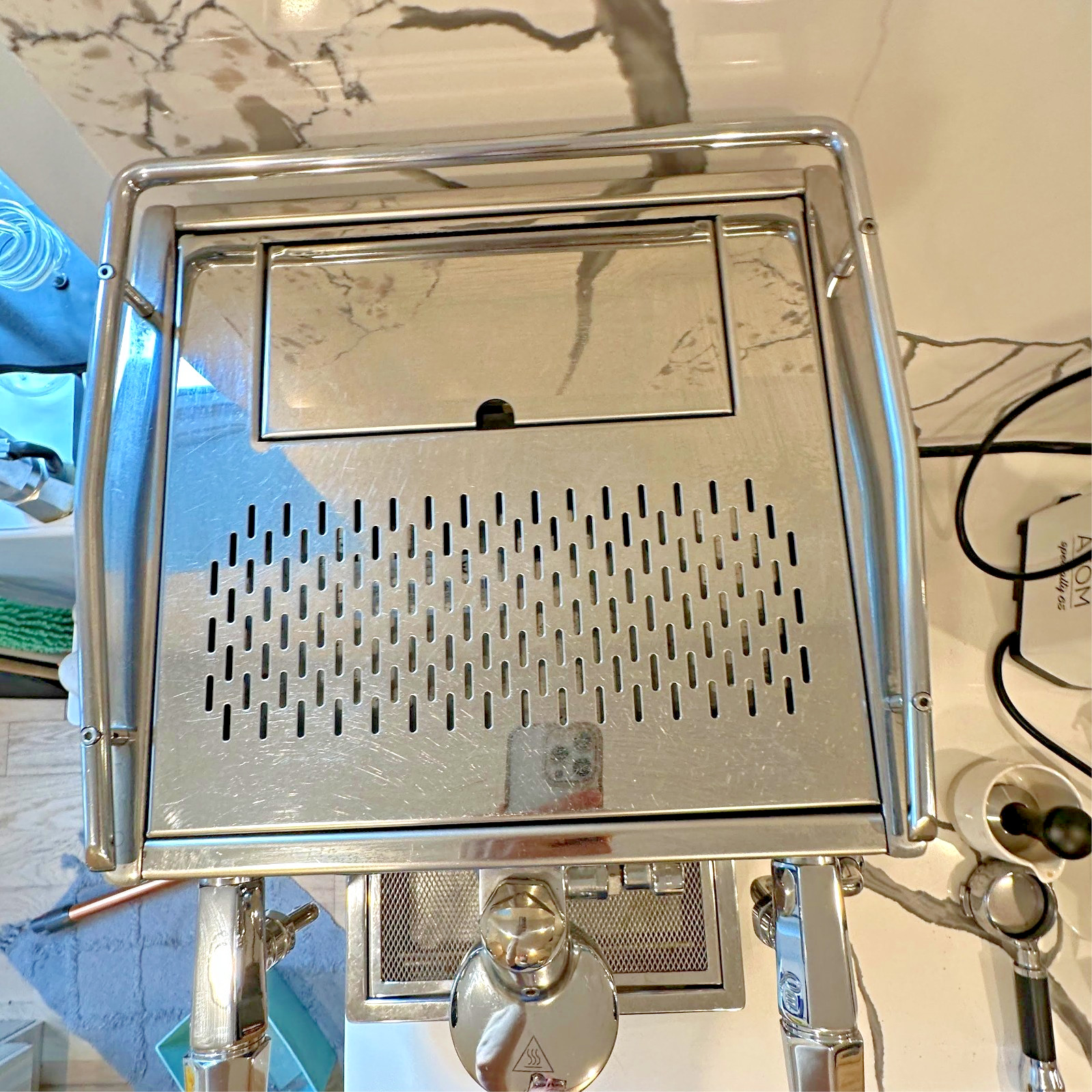 Lucca M58 Dual Boiler Espresso Machine Chrome