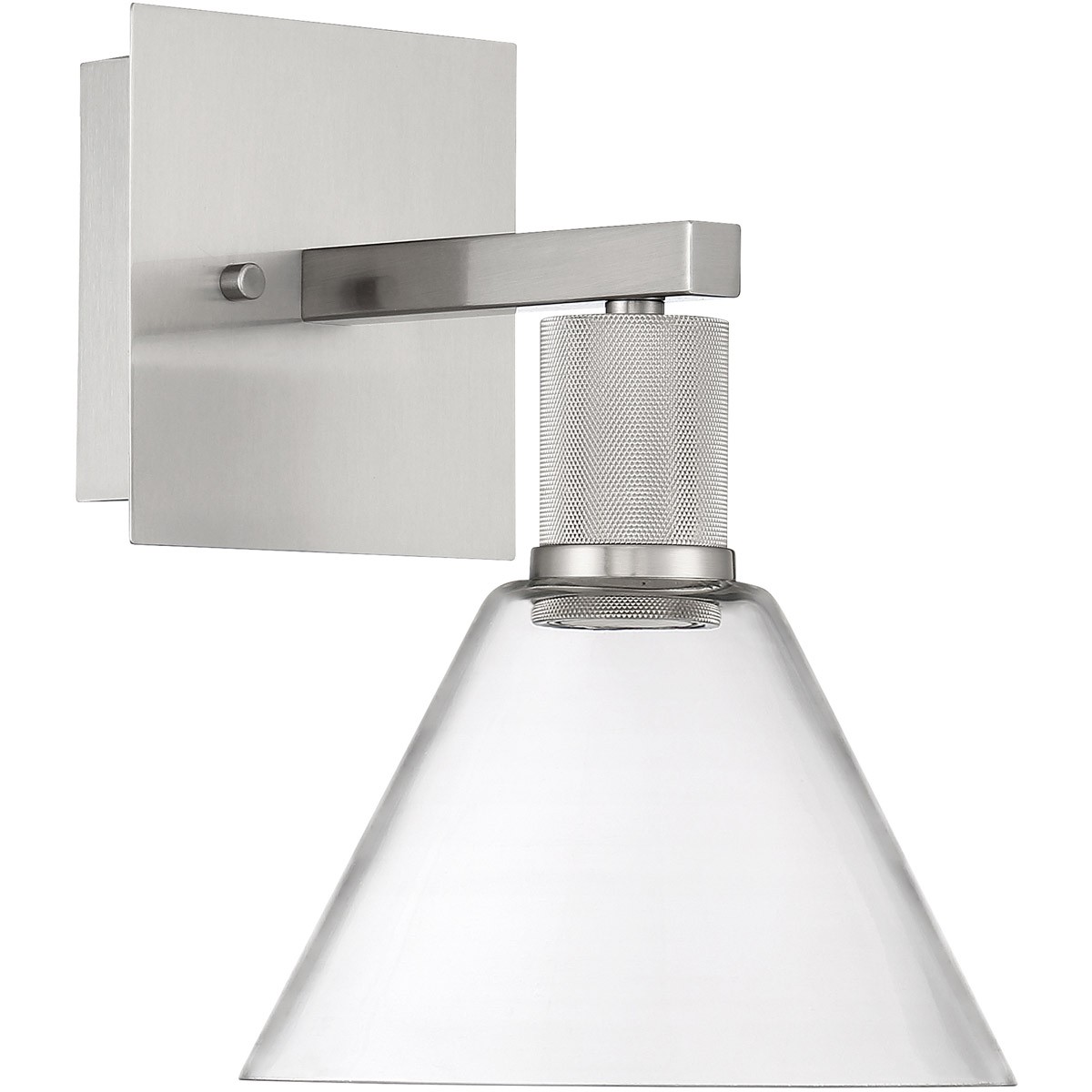 Access Lighting 63143LEDD-BS/CLR Port Nine Wall Sconce Brushed Steel