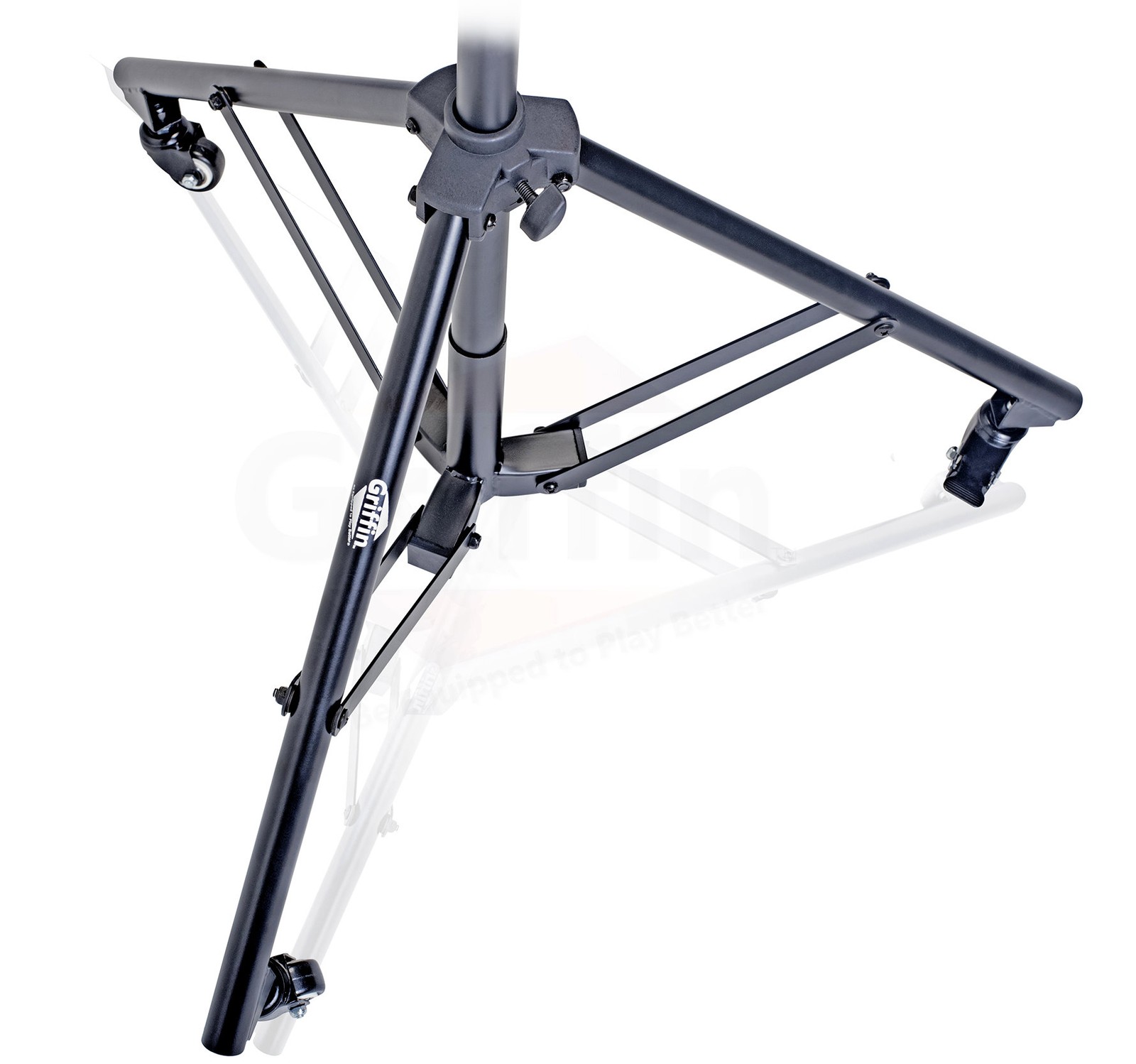 2 PACK Studio Microphone Boom Stand with Wheels by GRIFFIN | Extended Mic Height