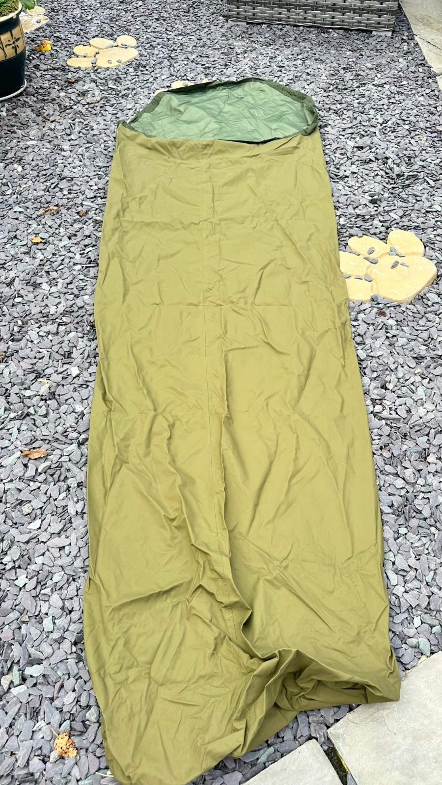 Green Bivvy Bag MVP Waterproof Bivi Sleeping Bag Case Cover British Army