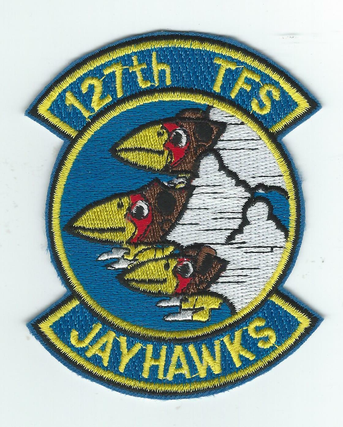 80s 127th TAC FIGHTER SQUADRON patch