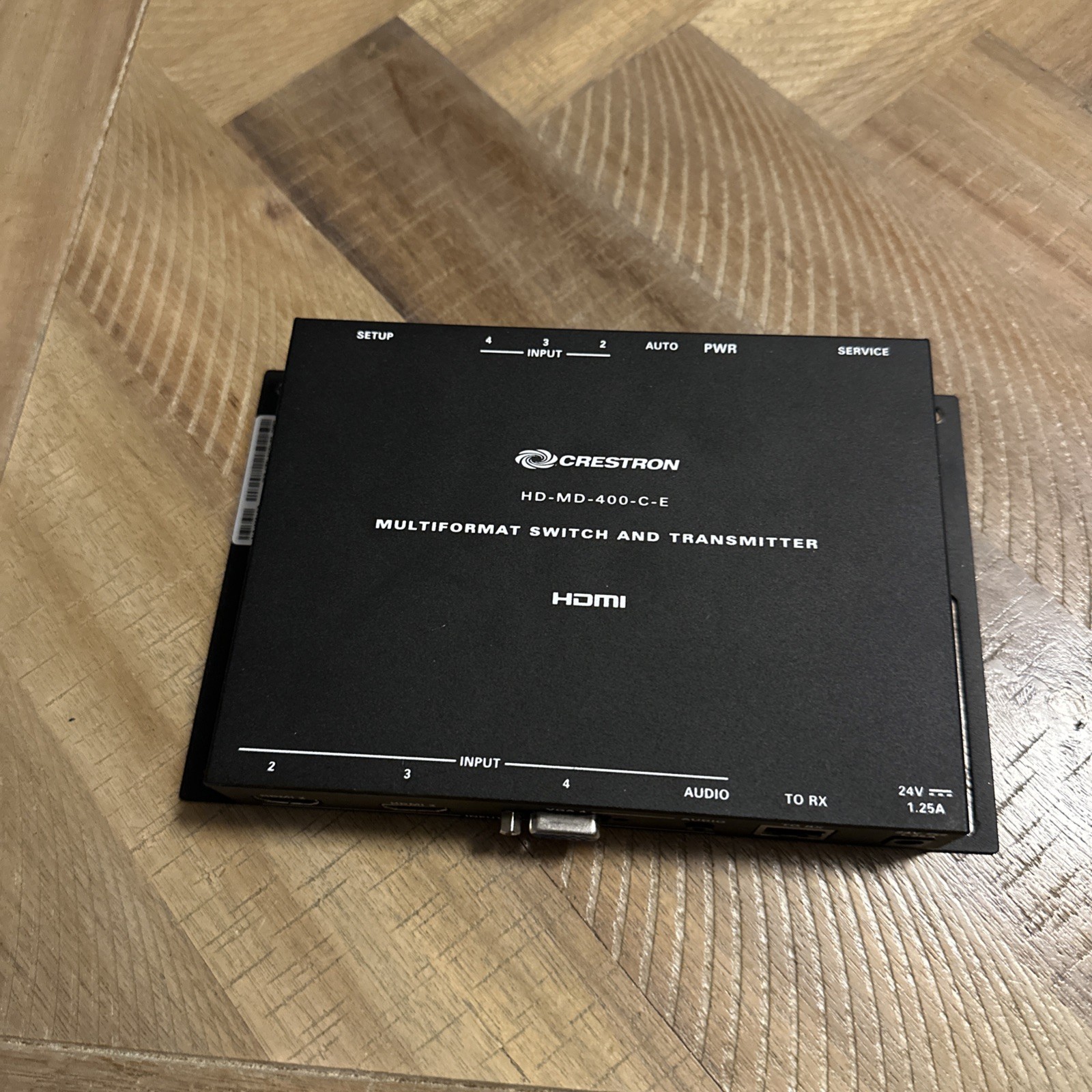 Crestron HD-MD-400-C-E HDMI Multiformat Switch And Receiver/Transmitter -Tested