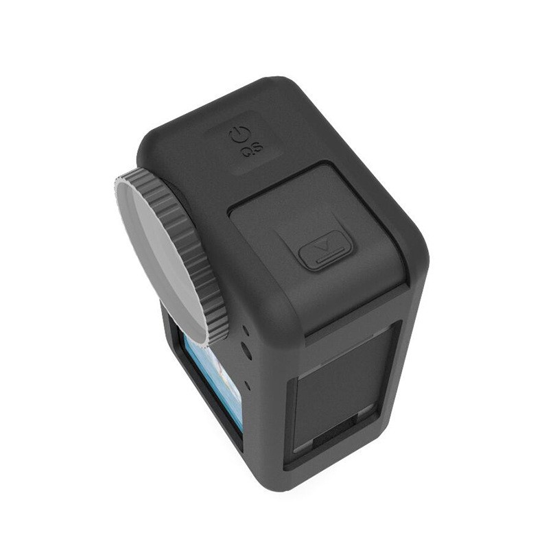 Camera Silicone Protective Case+lens cover for DJI OSMO ACTION 3 Camera Accessor