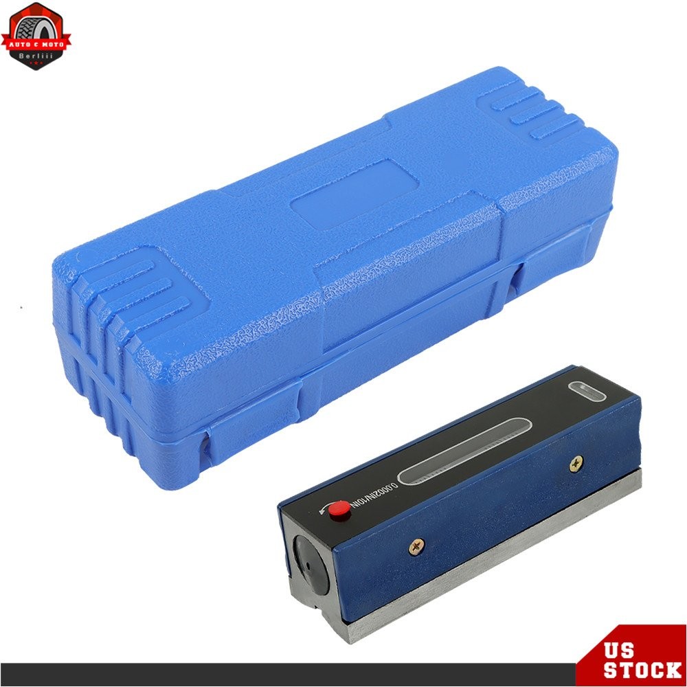 6" MASTER PRECISION LEVEL 150mm 0.0002''/10'' FOR MACHINIST TOOL Carbon Steel