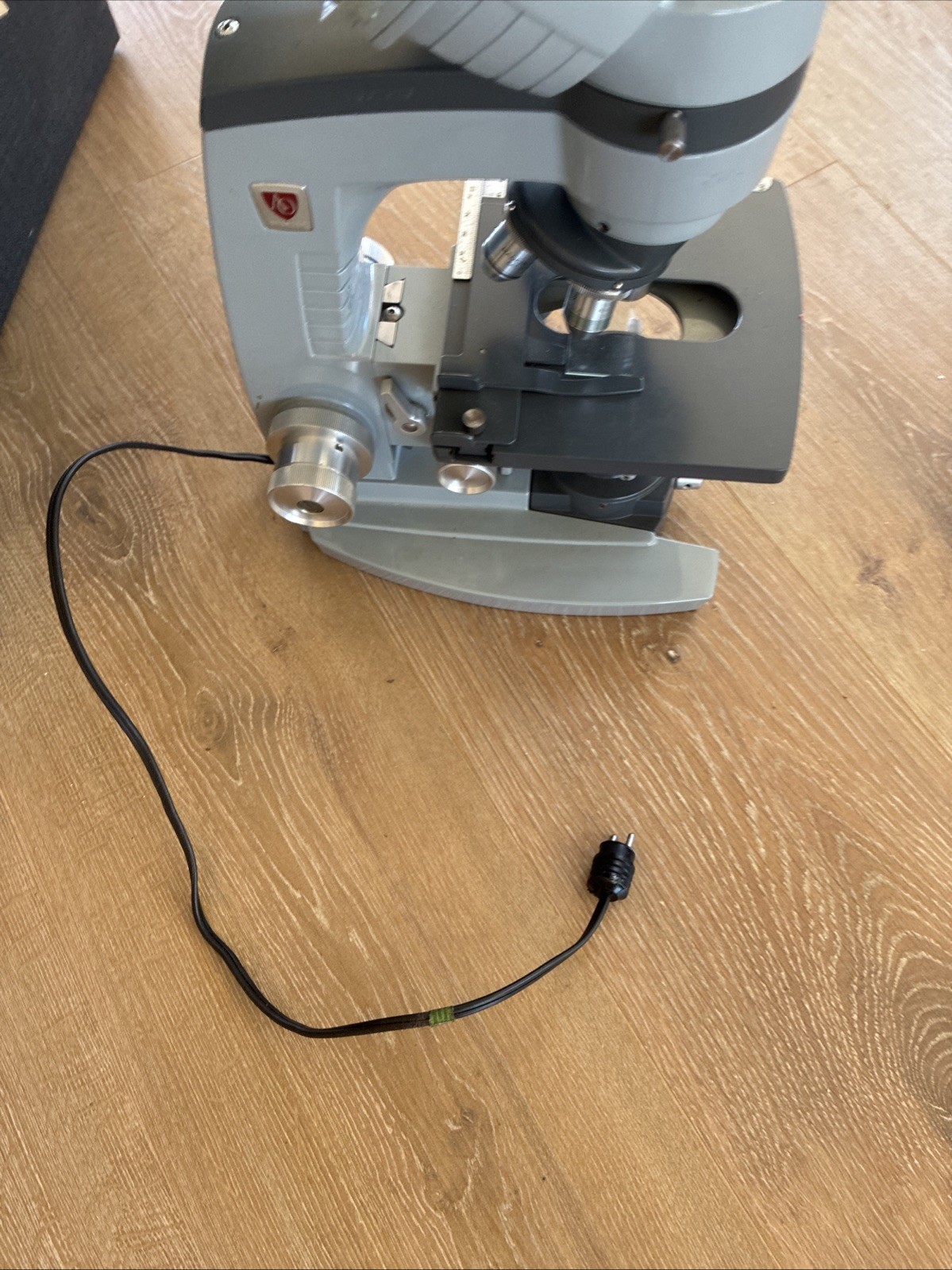 American Optical Spencer Microscope With Case From Estate