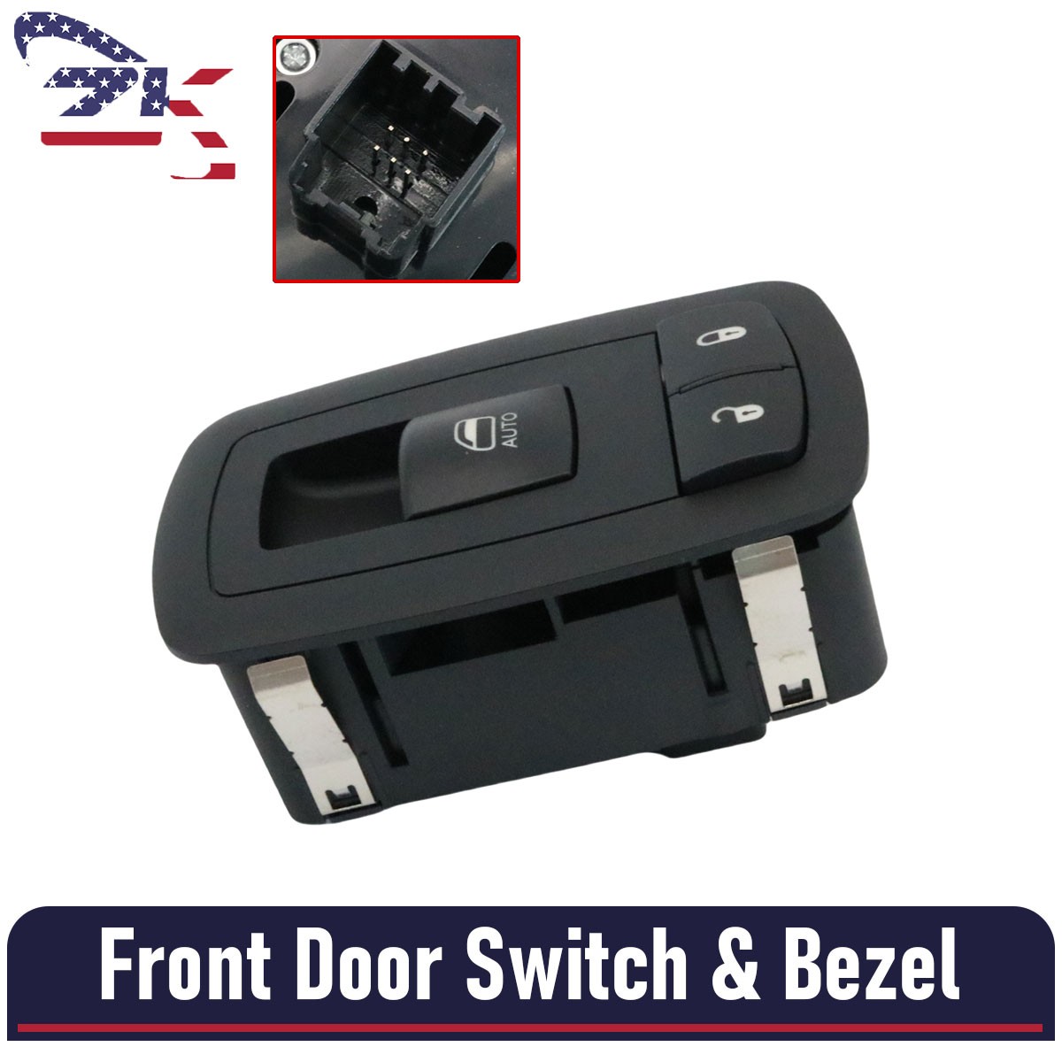 NEW Door Window Switch - 68320751AA For 2019-2024 Ram 1500