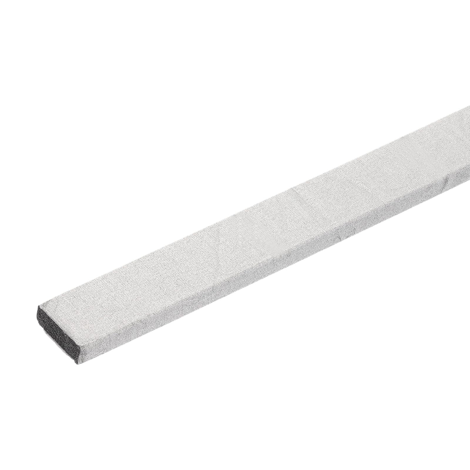 MECCANIXITY 1pcs RF Faraday Foam 1m x 20mm x 6mm, Silver Gray