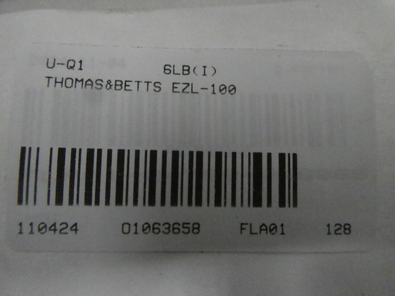 Thomas&betts EZL-100 Thermal Label Printer