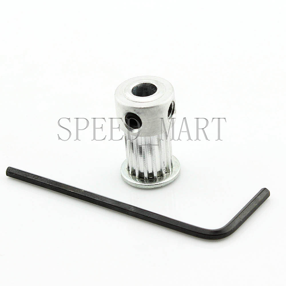 MXL Type Timing Belt Pulley 15 Teeth 5mm Bore 11mm Width for Stepper Motor