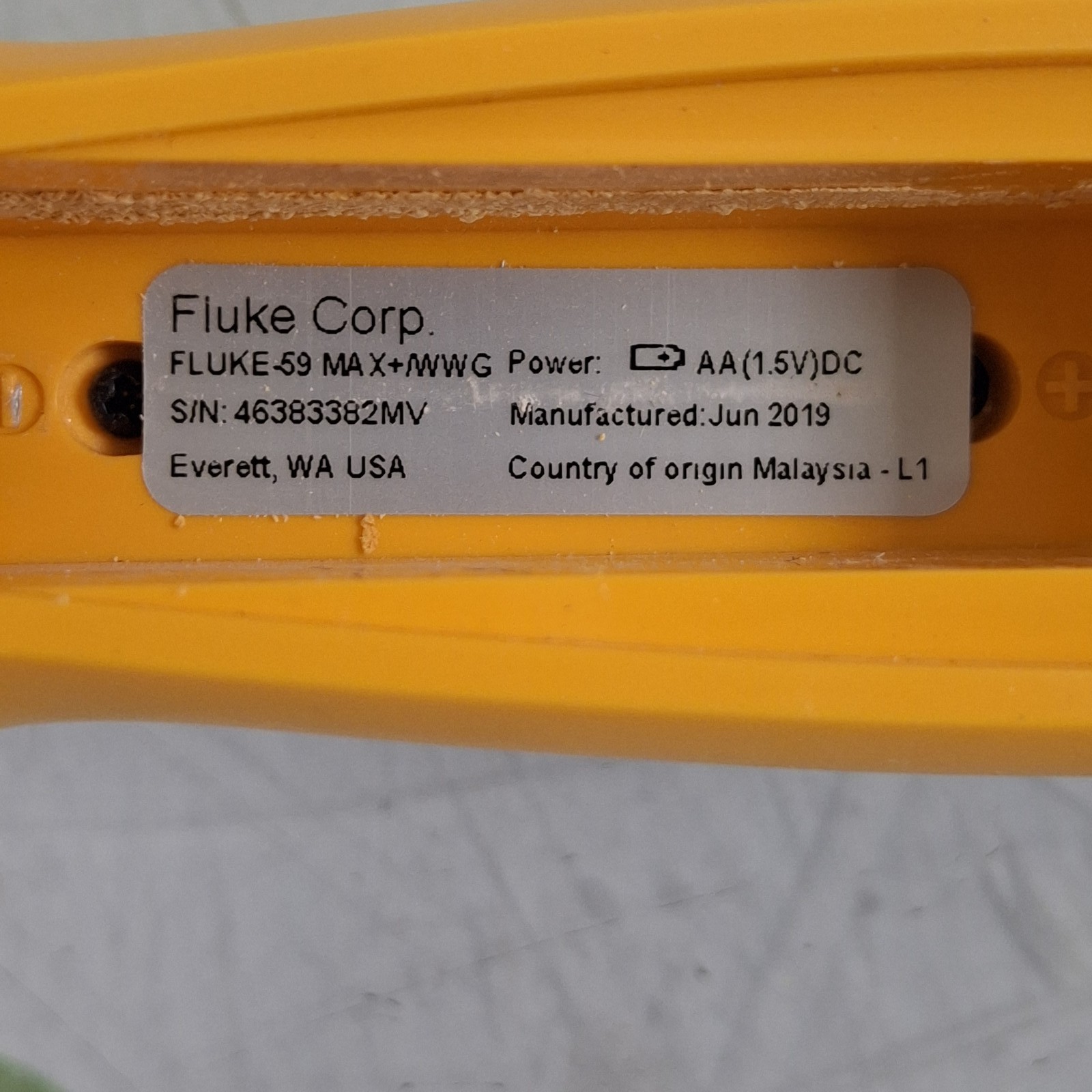 Fluke 59 Max + IR Thermometer