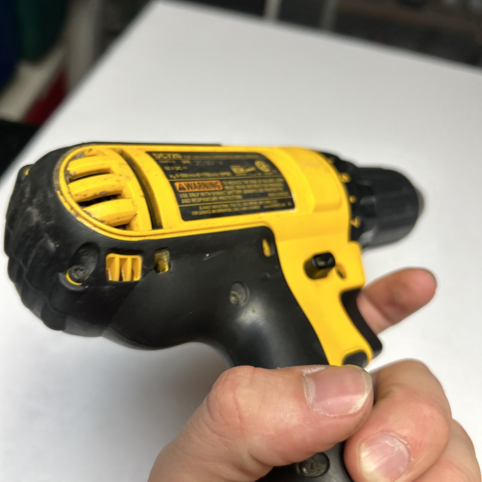 Dewalt DC720 Cordless Power Drill Driver 18V W/Battery