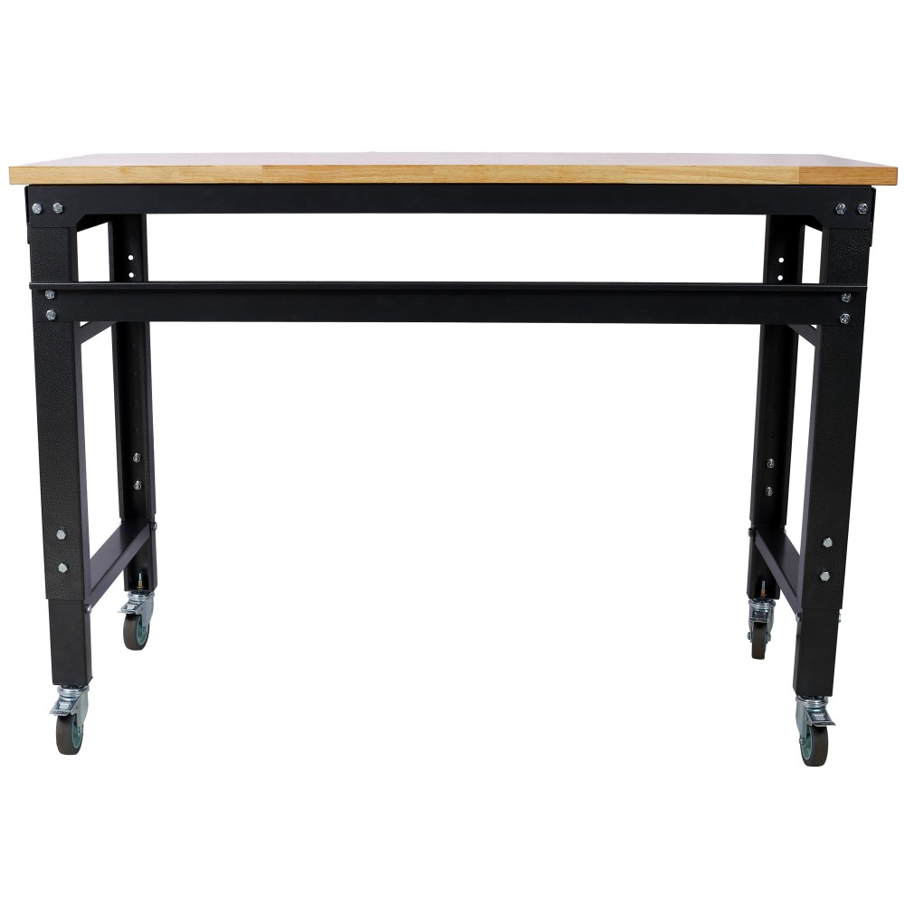 Workbench - 48" Wide Rolling Workbenches for Garage - Adjustable Height