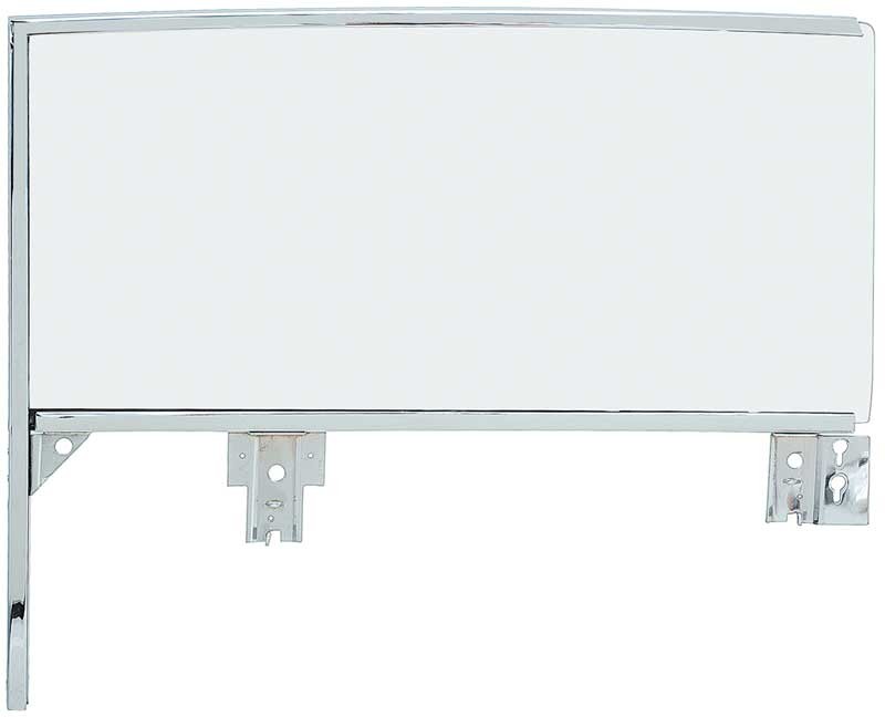 1959-60 Full Size Chevrolet Convertible Door Glass Assembly With Clear Glass; LH