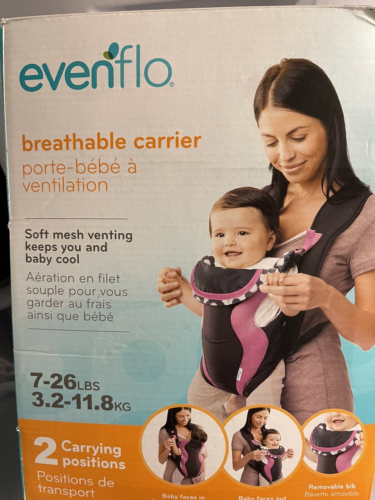 Evelflo Breathable Carrier