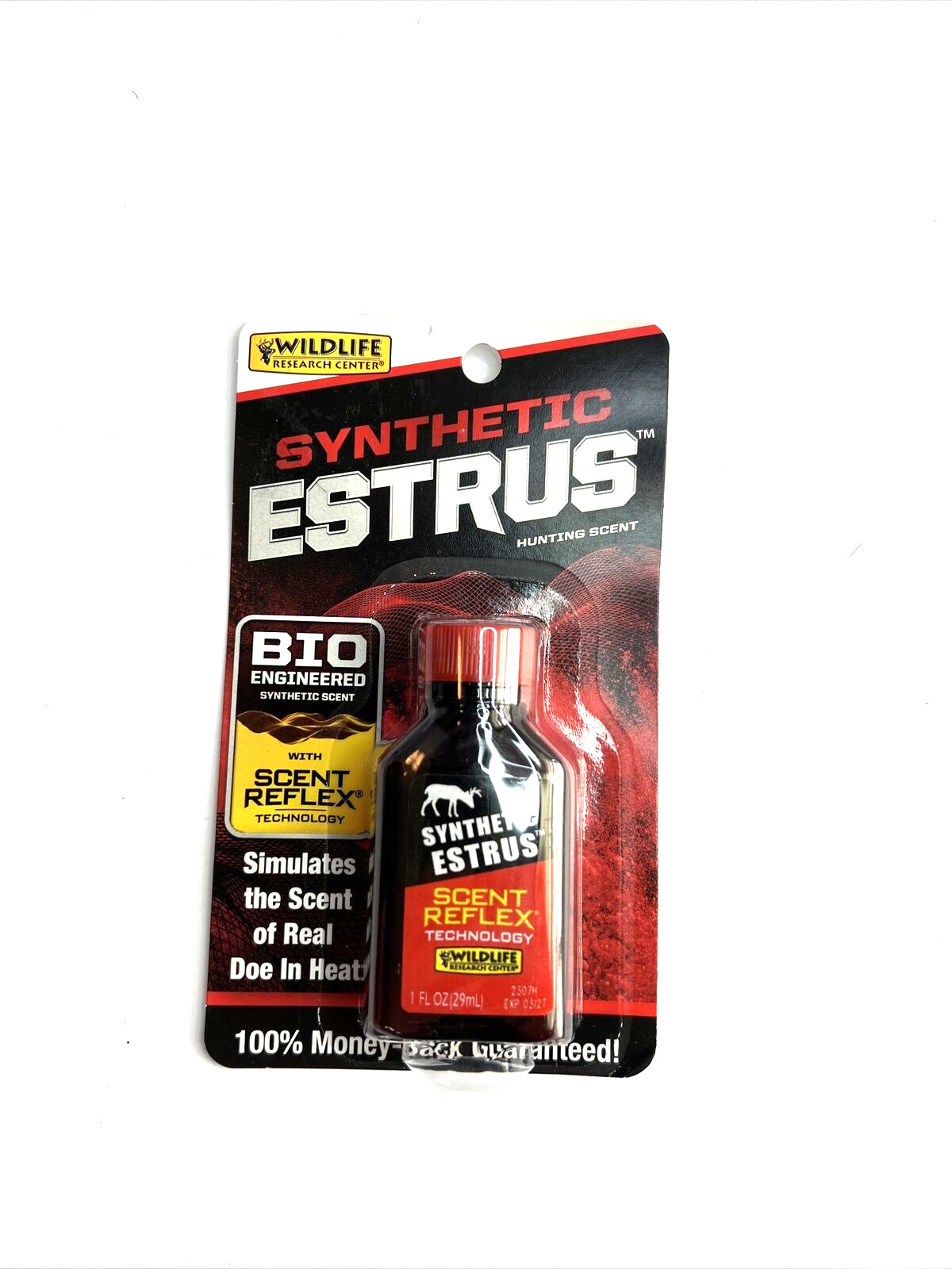 NEW Wildlife Research Center Synthetic Estrus Hunting Scent 1 oz Fast Shipping