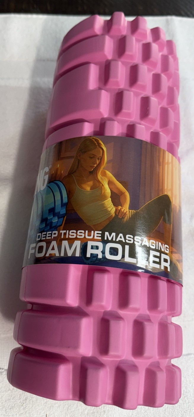 321 Strong Foam Roller - Medium Density Deep Tissue Massager & Myofascial