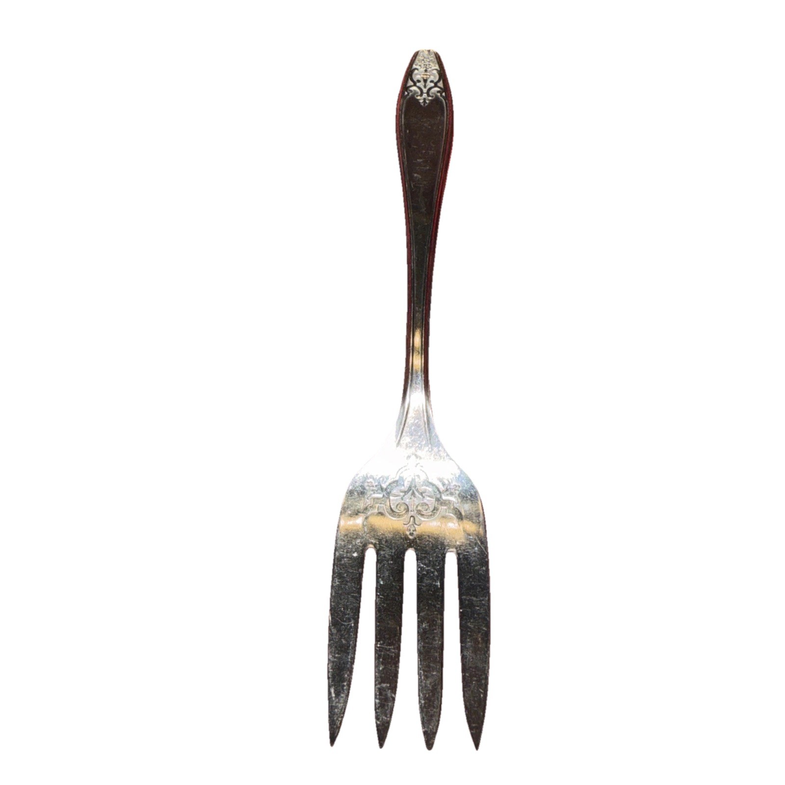 Wm Rogers & Son AA 1929 Silverplate Individual Salad Fork Princess-Lady Doris